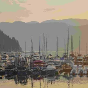Marina in North Vancouver