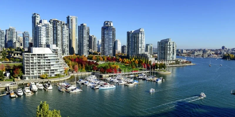 Vancouver in the sun
