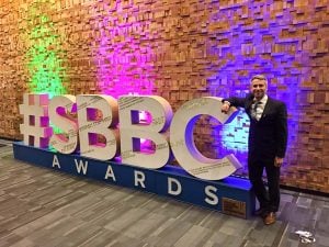 Moving2Canada founder Ruairi Spillane at the Small Business BC Awards Gala 2019