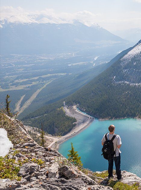 Hiking in BC- Stop to look around