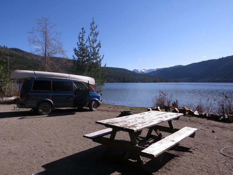 A Rec Site at Klaklakama Lake