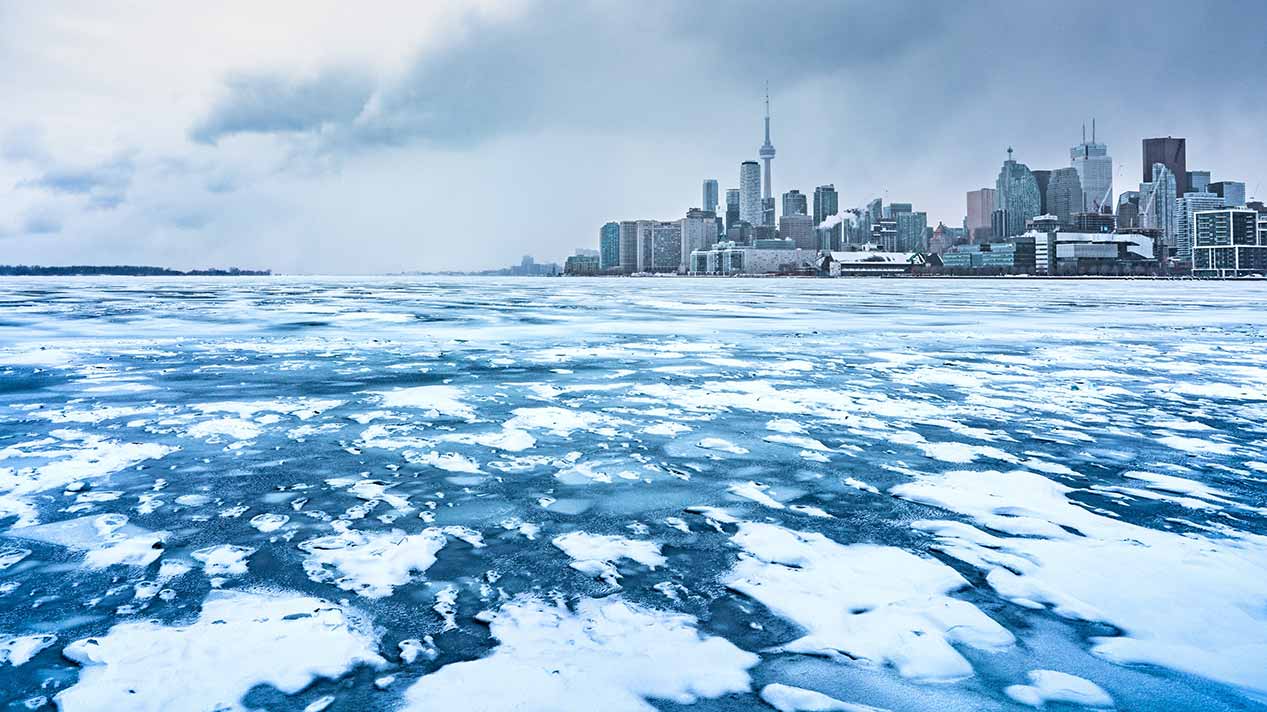 Lake Ontario in Winter