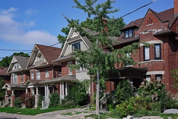 Typical house in Toronto.