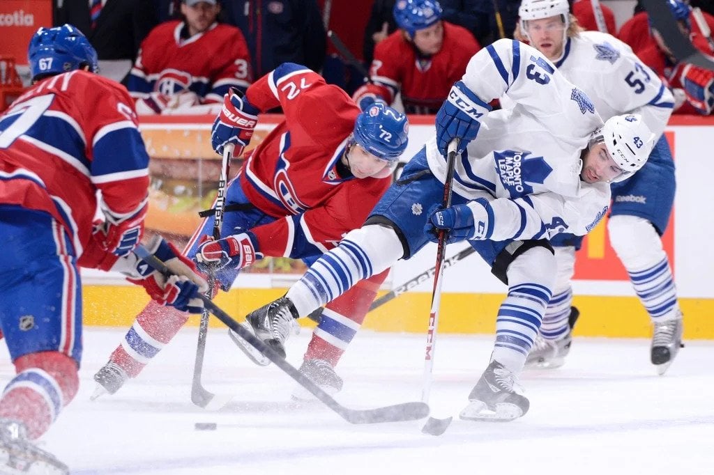 Sports and recreation in Montreal - Toronto Maple Leafs v Montreal Canadiens