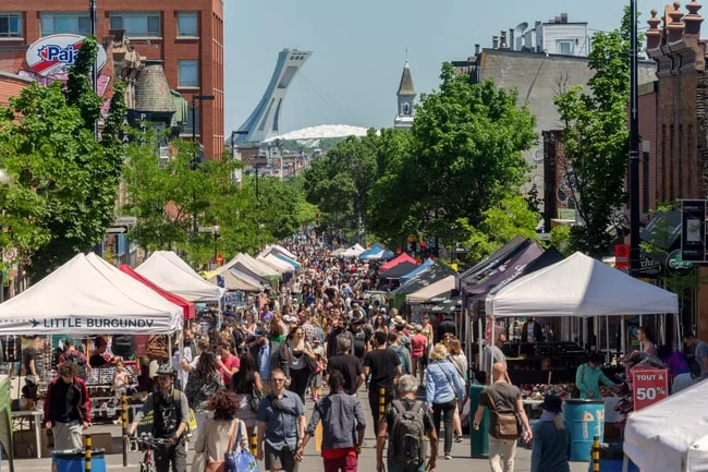 Montreal neighbourhoods: Plateau Mont-Royal in summer