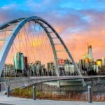 Skyline of the city of Edmonton
