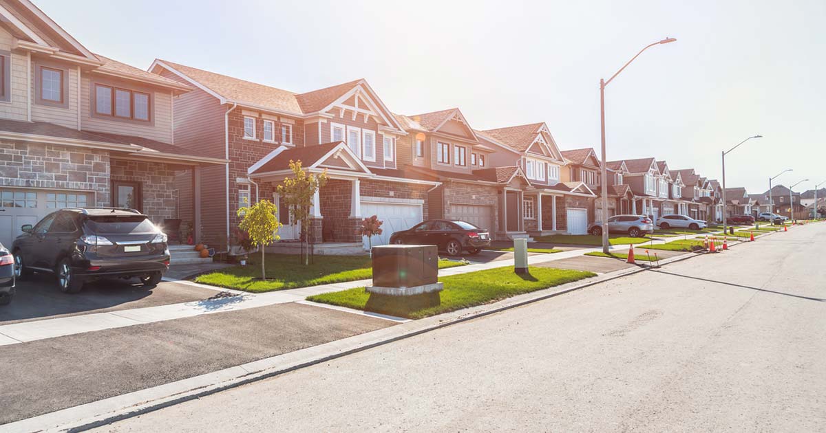 A Canadian neighbourhood