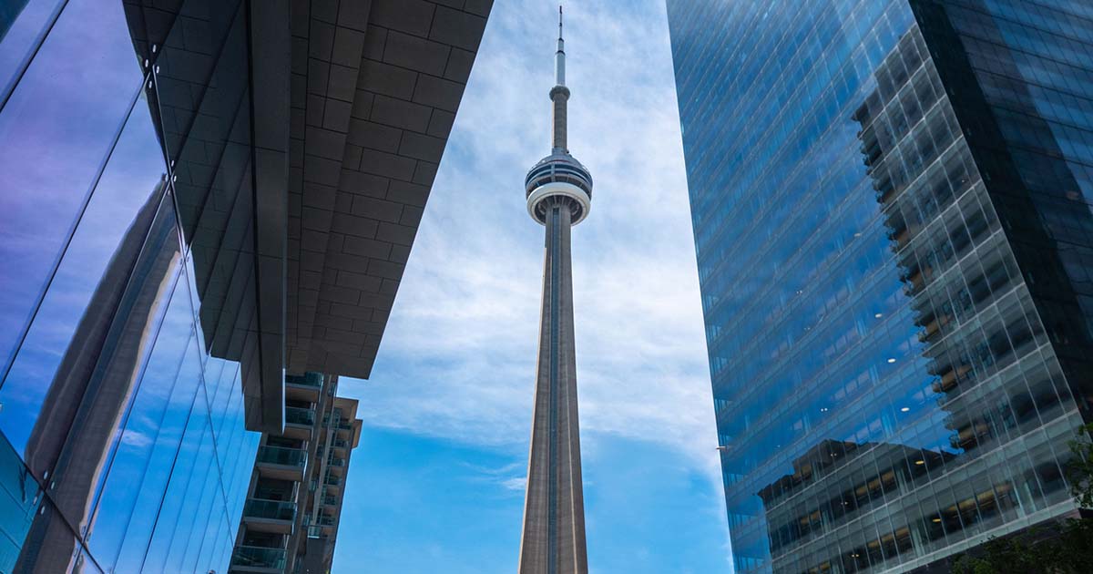 CN Tower in Ontario.