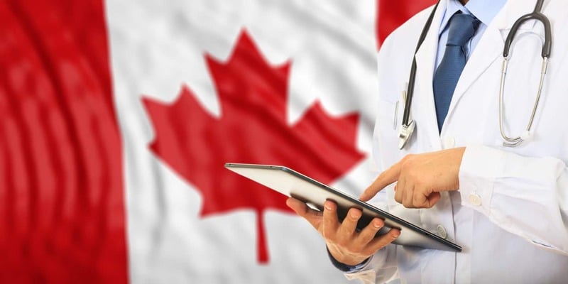 doctor, medical admissibility, canada, flag