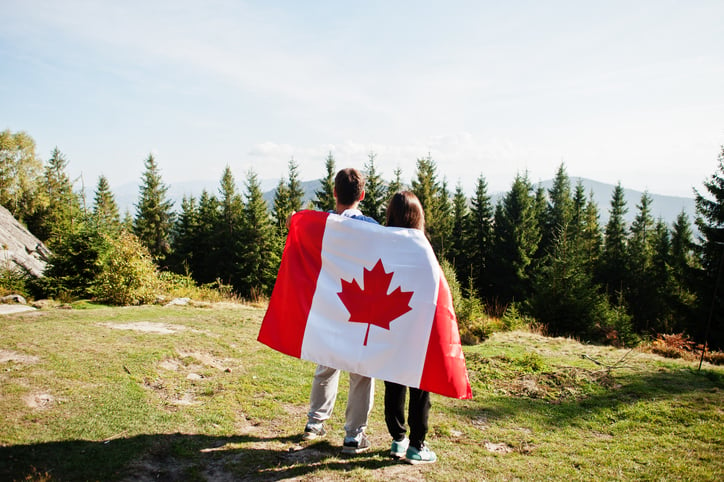 Happy Canada Day. celebration in