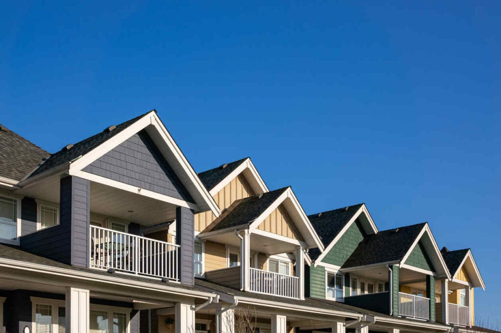 Typical Canadian suburb