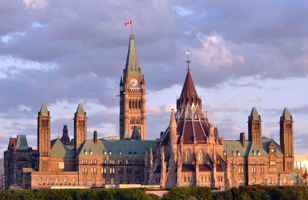 Parliament in Ottawa